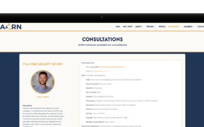 CONSULTATION – How to Prepare and Submit