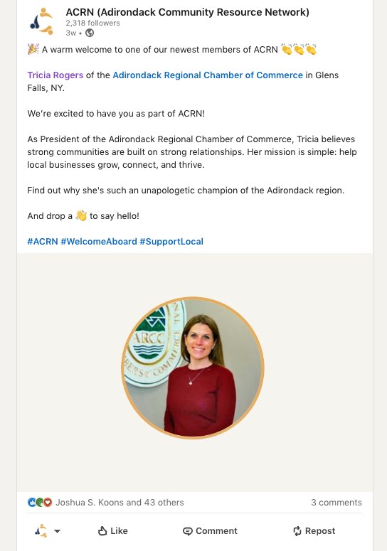 Welcome-Tricia